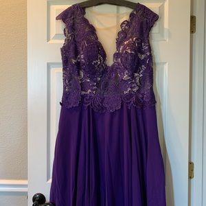 Purple Prom Dress